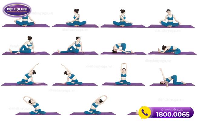 Một số bài tập yoga chữa đau cổ vai gáy