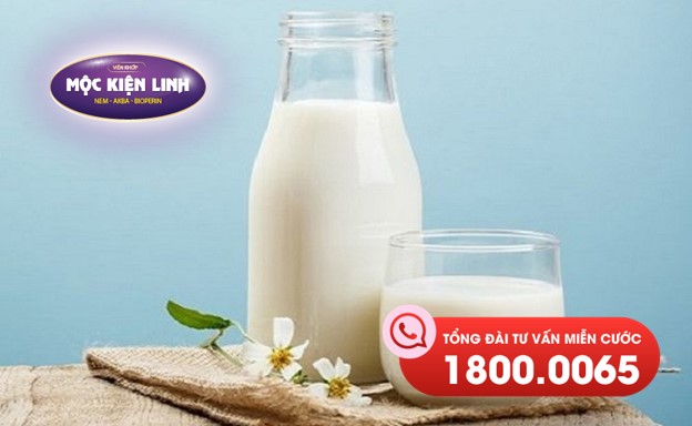 Người khô khớp gối nên bổ sung 2 -3 ly sữa mỗi ngày