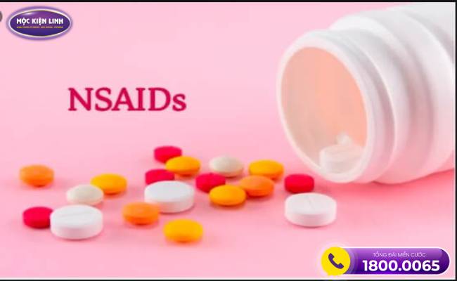 Nhóm thuốc NSAIDs có tác dụng giảm đau và kháng viêm